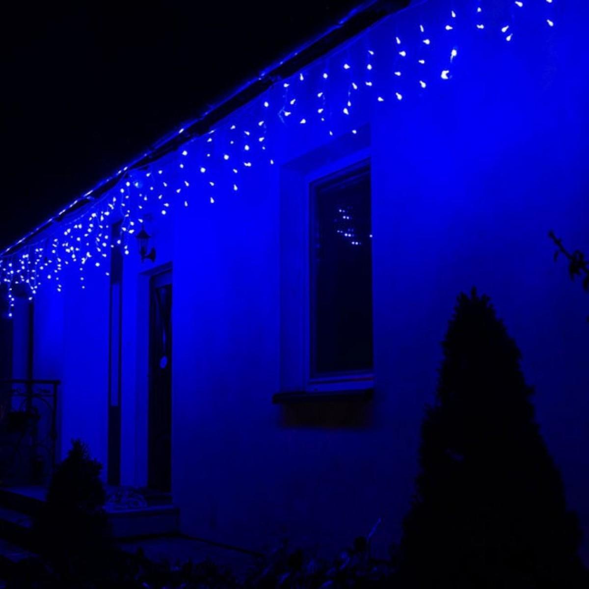 Гирлянда бахрома уличная (наружная) Springos 12 м 300 LED CL302 Blue