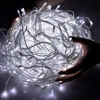 Гирлянда бахрома уличная (наружная) Springos 12 м 300 LED Pilot CL304 Cold White