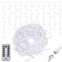 Гирлянда бахрома уличная (наружная) Springos 12 м 300 LED Pilot CL304 Cold White
