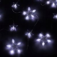 Гирлянда бахрома уличная (наружная) Springos 2 м 136 LED Pilot CL4006 Cold White/Blue