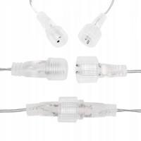 Гирлянда бахрома уличная (наружная) Springos 2 м 136 LED Pilot CL4006 Cold White/Blue
