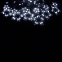 Гирлянда бахрома уличная (наружная) Springos 2 м 138 LED CL4011 Cold White