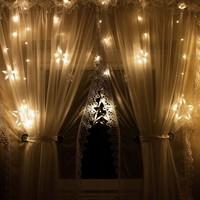 Гирлянда бахрома уличная (наружная) Springos 2 м 92 LED CL4010 Warm White