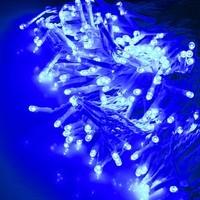 Гирлянда бахрома уличная (наружная) Springos 3 x 3 м 306 LED Pilot CL4002 Blue