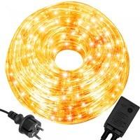 Гирлянда дюралайт уличная (наружная) Springos Rope Lights 20 м 480 LED CL1204 Warm White