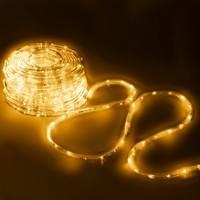 Гирлянда дюралайт уличная (наружная) Springos Rope Lights 20 м 480 LED CL1204 Warm White