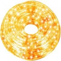 Гирлянда дюралайт уличная (наружная) Springos Rope Lights 20 м 480 LED CL1204 Warm White