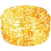 Гирлянда дюралайт уличная (наружная) Springos Rope Lights 20 м 480 LED CL1204 Warm White