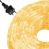Гирлянда дюралайт уличная (наружная) Springos Rope Lights 20 м 480 LED CL1204 Warm White
