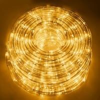 Гирлянда дюралайт уличная (наружная) Springos Rope Lights 20 м 480 LED CL1204 Warm White