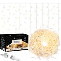 Гирлянда бахрома уличная (наружная) Springos 12 м 300 LED + Flash CL0317 Warm White