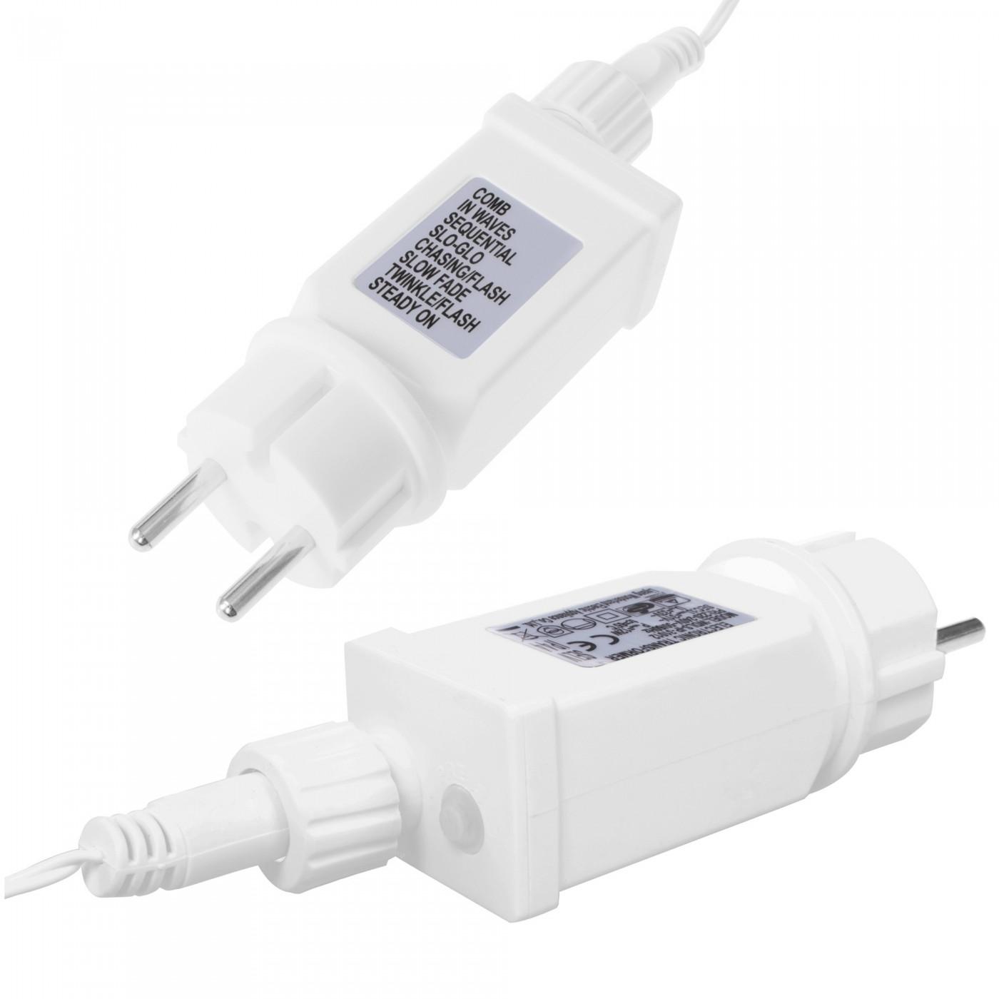 Гирлянда бахрома уличная (наружная) Springos 12 м 300 LED + Flash CL0319 Mix