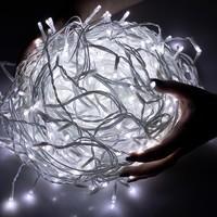 Гирлянда бахрома уличная (наружная) Springos 20 м 500 LED + Flash CL0516 Cold White