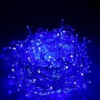 Гирлянда бахрома уличная (наружная) Springos 20 м 500 LED + Flash CL0518 Blue
