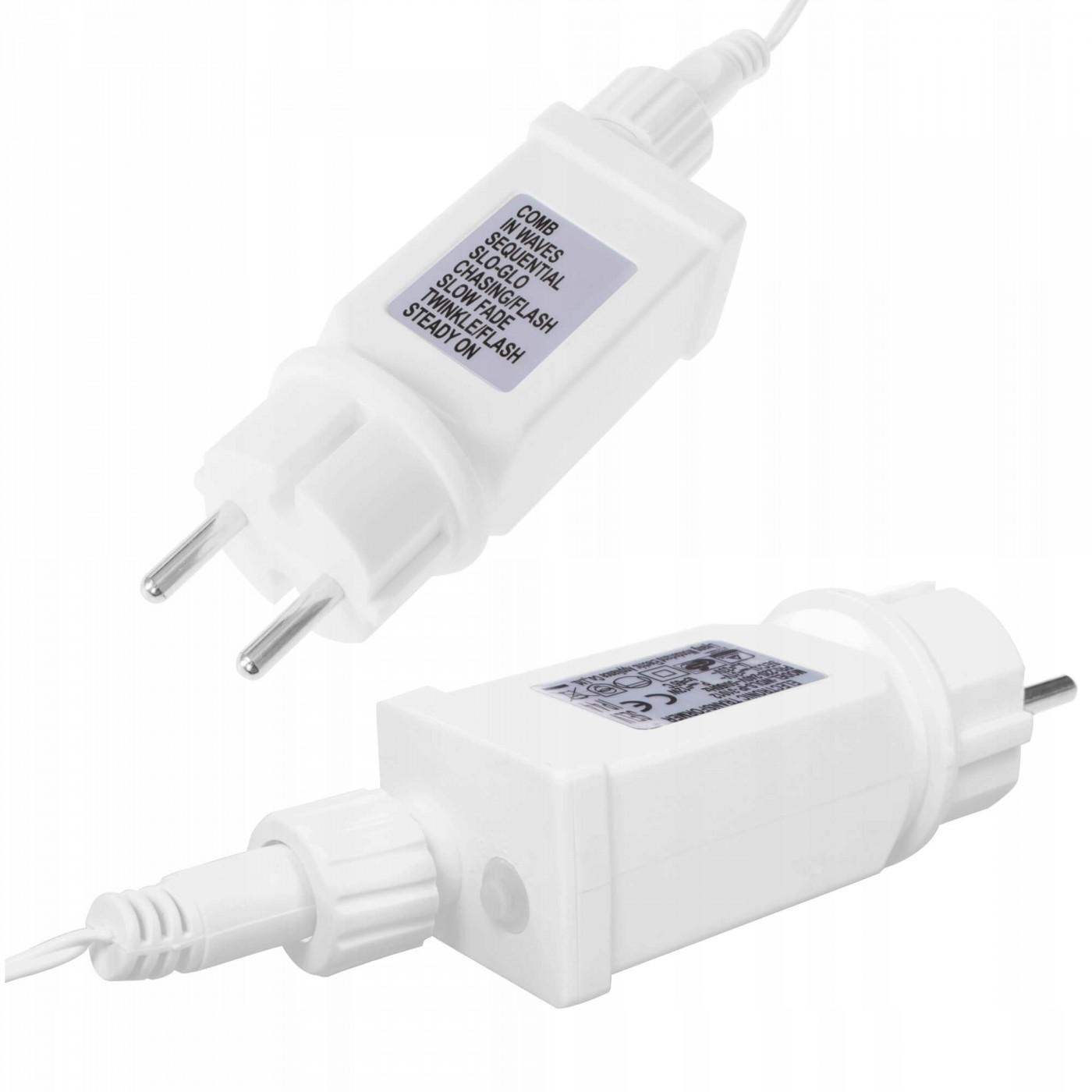 Гирлянда бахрома уличная (наружная) Springos 20 м 500 LED CL502 Blue
