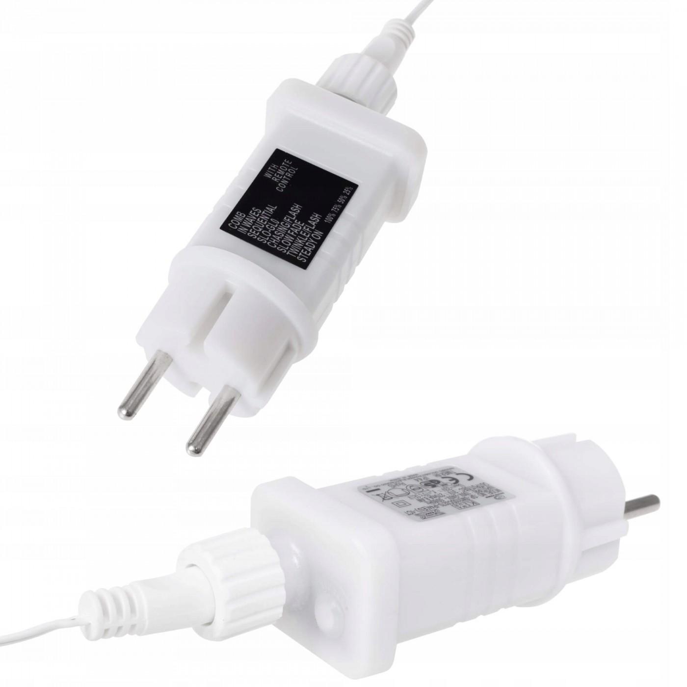 Гирлянда бахрома уличная (наружная) Springos 20 м 500 LED Pilot CL505 Warm White