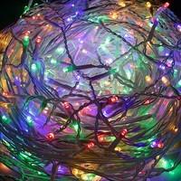 Гирлянда бахрома уличная (наружная) Springos 20 м 500 LED Pilot CL507 Mix