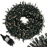 Гирлянда уличная (наружная) Springos 50 м 1000 LED CL1001 Warm White