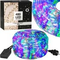 Гирлянда дюралайт уличная (наружная) Springos Rope Lights 20 м 480 LED CL1206 Mix