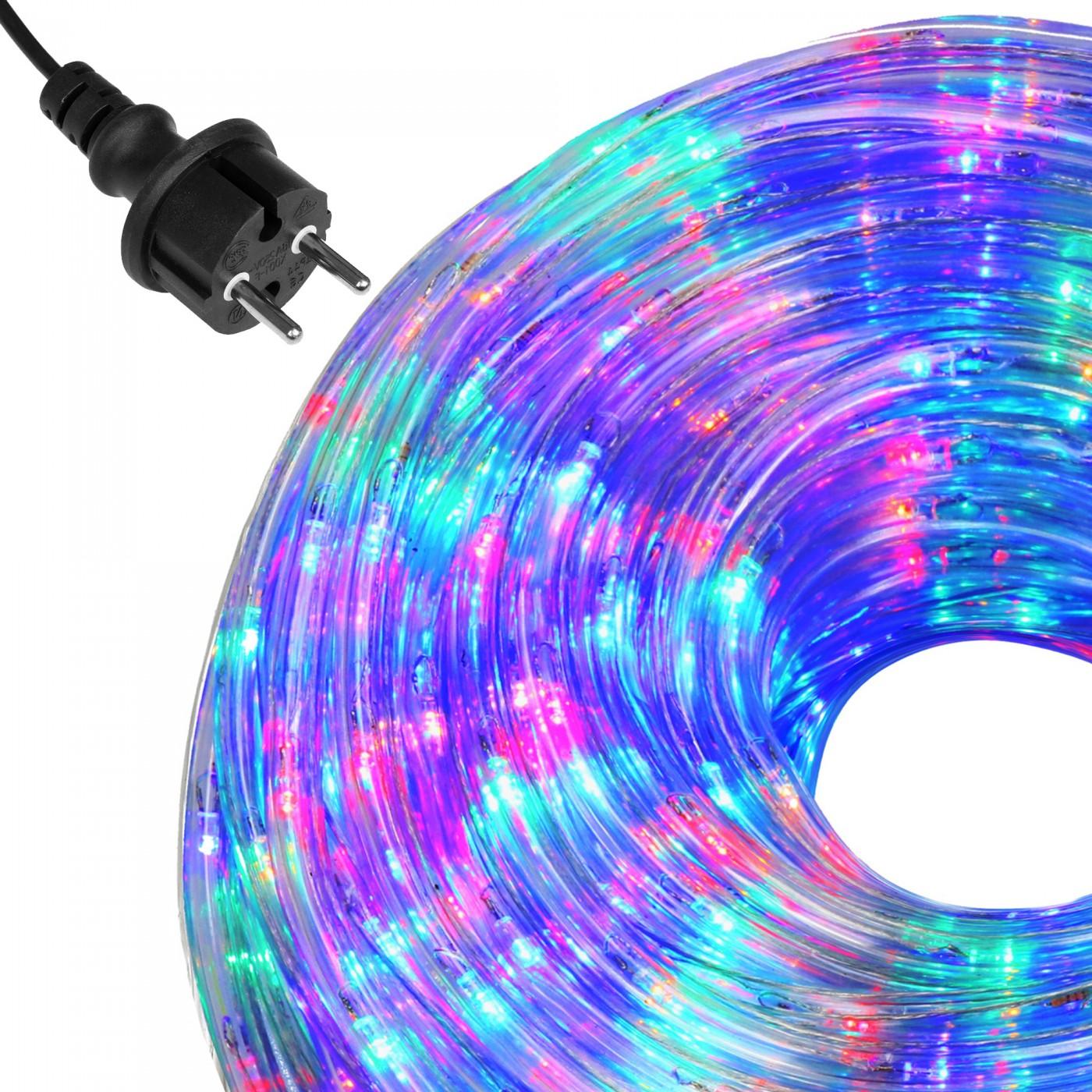Гирлянда дюралайт уличная (наружная) Springos Rope Lights 20 м 480 LED CL1206 Mix