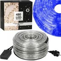 Гирлянда дюралайт уличная (наружная) Springos Rope Lights 20 м 480 LED CL1207 Blue