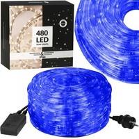 Гирлянда дюралайт уличная (наружная) Springos Rope Lights 20 м 480 LED CL1207 Blue