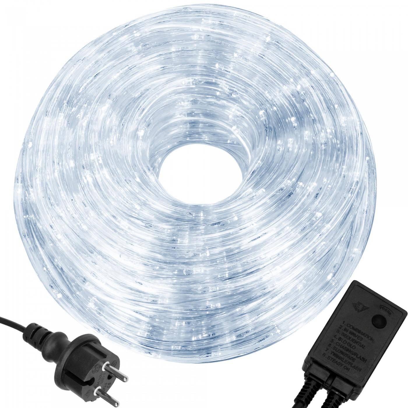 Гирлянда дюралайт уличная (наружная) Springos Rope Lights 30 м 720 LED CL1208 Cold White
