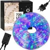 Гирлянда дюралайт уличная (наружная) Springos Rope Lights 30 м 720 LED CL1209 Mix