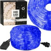 Гирлянда дюралайт уличная (наружная) Springos Rope Lights 10 м 240 LED CL1203 Blue