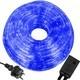 Гирлянда дюралайт уличная (наружная) Springos Rope Lights 10 м 240 LED CL1203 Blue