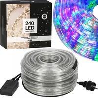 Гирлянда дюралайт уличная (наружная) Springos Rope Lights 10 м 240 LED CL1202 Mix