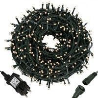 Гирлянда уличная (наружная) Springos 25 м 500 LED CL0521 Warm White