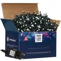 Гирлянда уличная (наружная) Springos 25 м 500 LED CL0520 Cold White