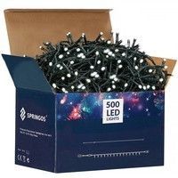Гирлянда уличная (наружная) Springos 25 м 500 LED CL0520 Cold White