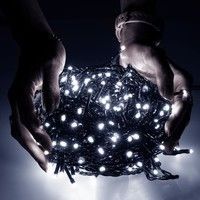 Гирлянда уличная (наружная) Springos 25 м 500 LED CL0520 Cold White