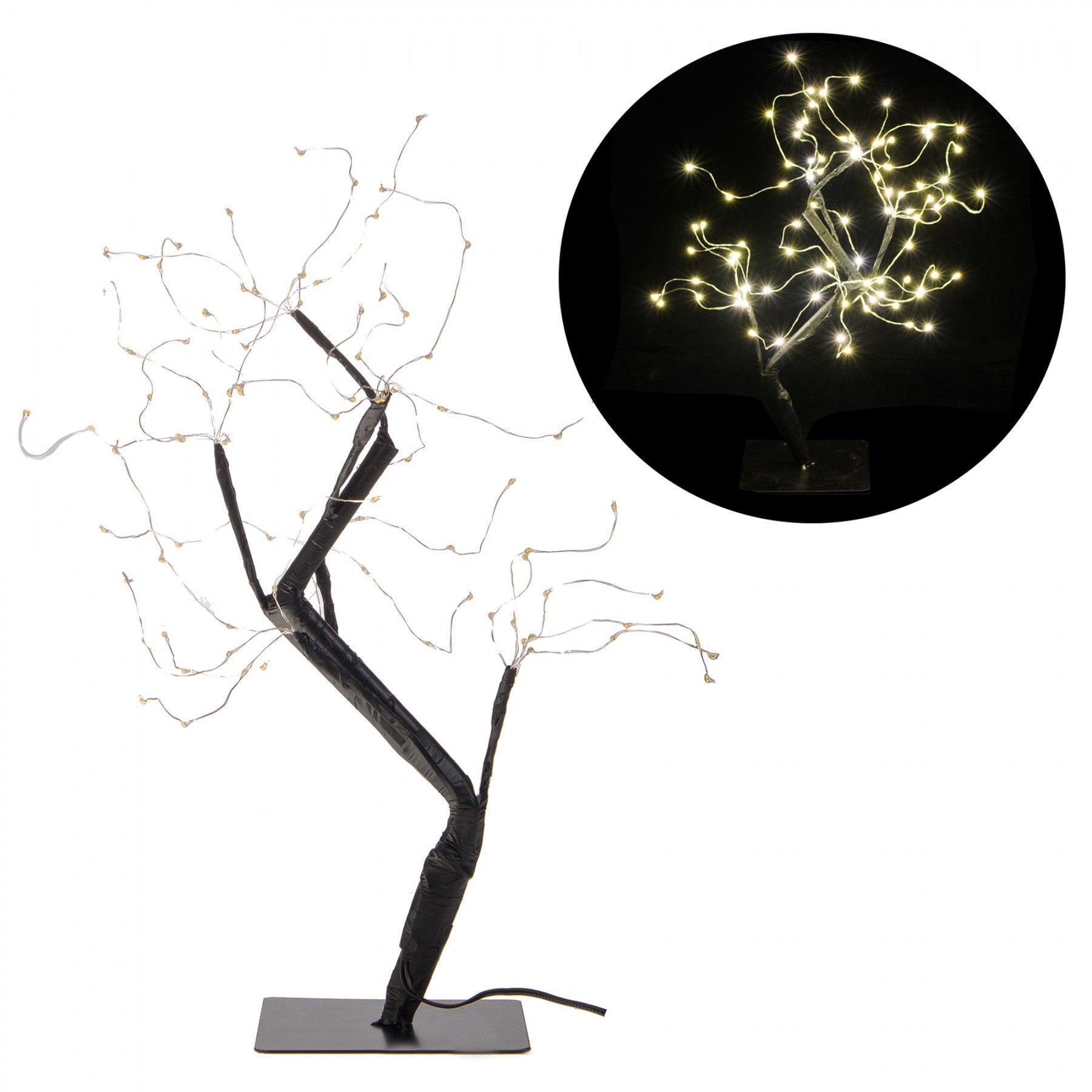 Светодиодное дерево Springos 45 см 90 LED CL0119 Warm White