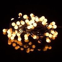 Гирлянда в виде лампочек на батарейках Springos 10 м 50 LED CL0113 Warm White