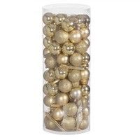 Набор елочных игрушек Springos d=6 см, h=14 см 100 шт CA0084