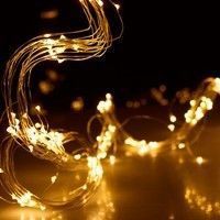 Гирлянда (конский хвост) Springos 2 м 300 LED CL0093 Warm White