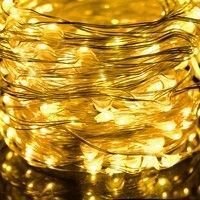 Гирлянда Springos 10 м 100 LED CL0078 Warm White