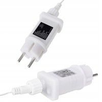 Гирлянда бахрома уличная (наружная) Springos 20 м 500 LED Pilot CL504 Cold White