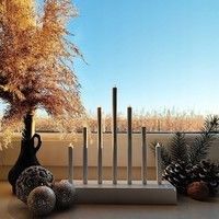 Декоративный светильник (подсвечник) на батарейках Springos 7 LED CL0851