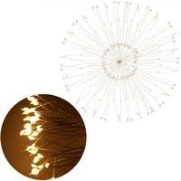 Гирлянда фейерверк на батарейках Springos 3D 100 LED CL0181 Warm White