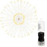 Гирлянда фейерверк на батарейках Springos 3D 100 LED CL0181 Warm White