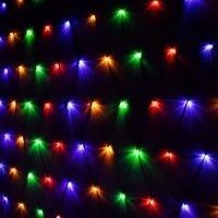 Гирлянда сетка Springos 2 x 2.6 м 160 LED CL4014 Mix