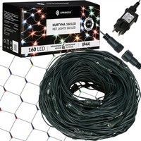 Гирлянда сетка Springos 2 x 2.6 м 160 LED CL4014 Mix