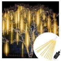 Гирлянда метеоритный дождь Springos 4 м 480 LED CL1212 Warm White