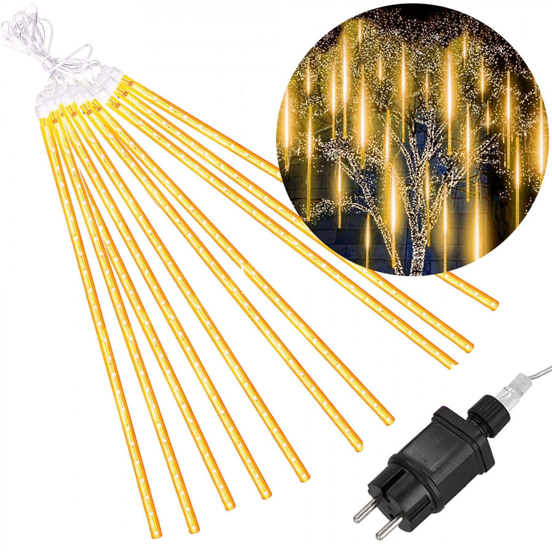 Гирлянда метеоритный дождь Springos 4 м 480 LED CL1212 Warm White