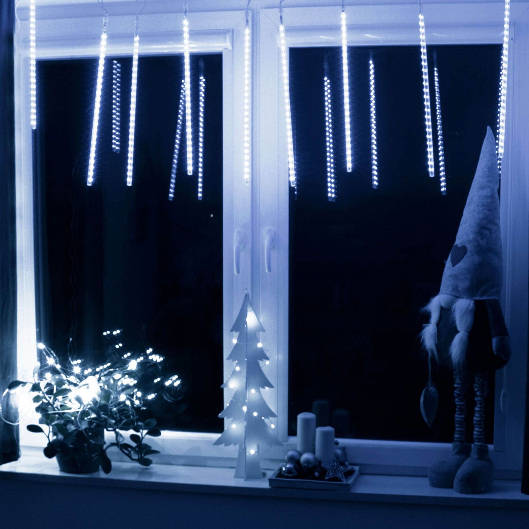 Гирлянда метеоритный дождь Springos 4 м 480 LED CL1211 Cold White