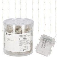Гирлянда водопад (штора) на батарейках Springos 3 x 3 м 300 LED CL0183 Warm White